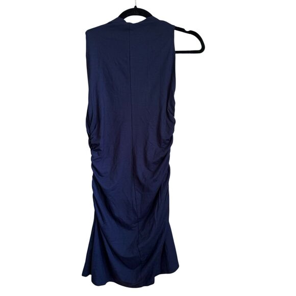 Reformation Jana knit dress navy Large - Picture 2 of 4